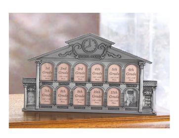 Vintage Schoolhouse Picture Frame - Rustic Home Decor for Memories