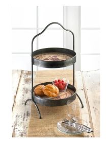 Vineyard 2-Tier Standing Tray