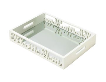 Welcome Home Mirror Tray